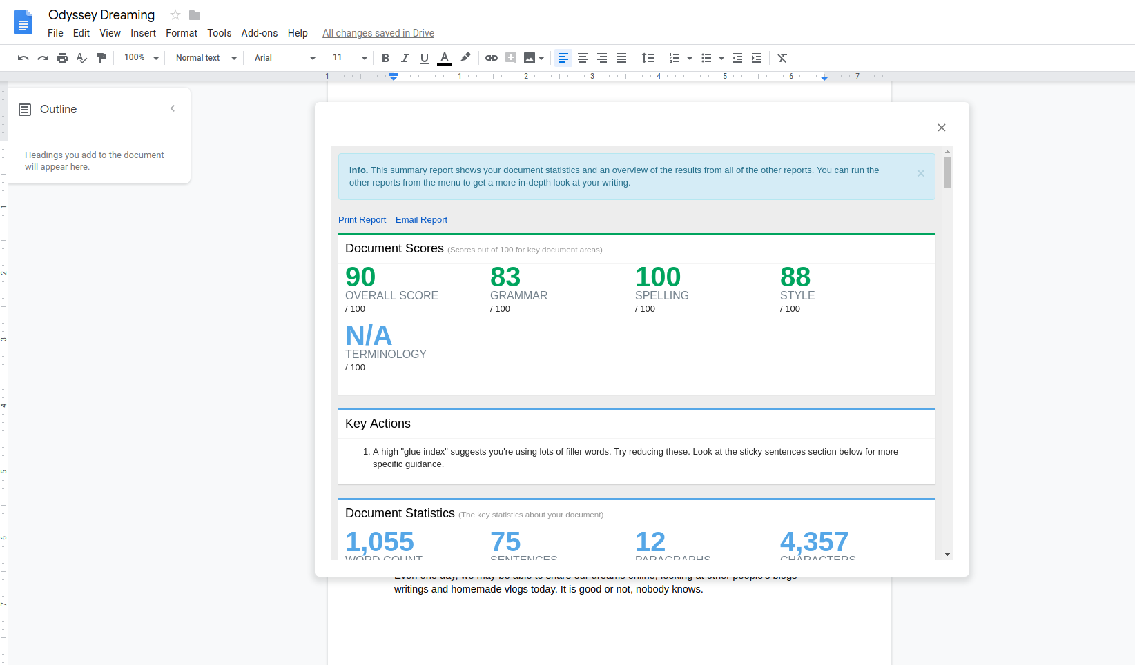 https://rayxyz.github.io/assets/images/englearning20180-09-26/odyssey-dreaming-summary-report.png